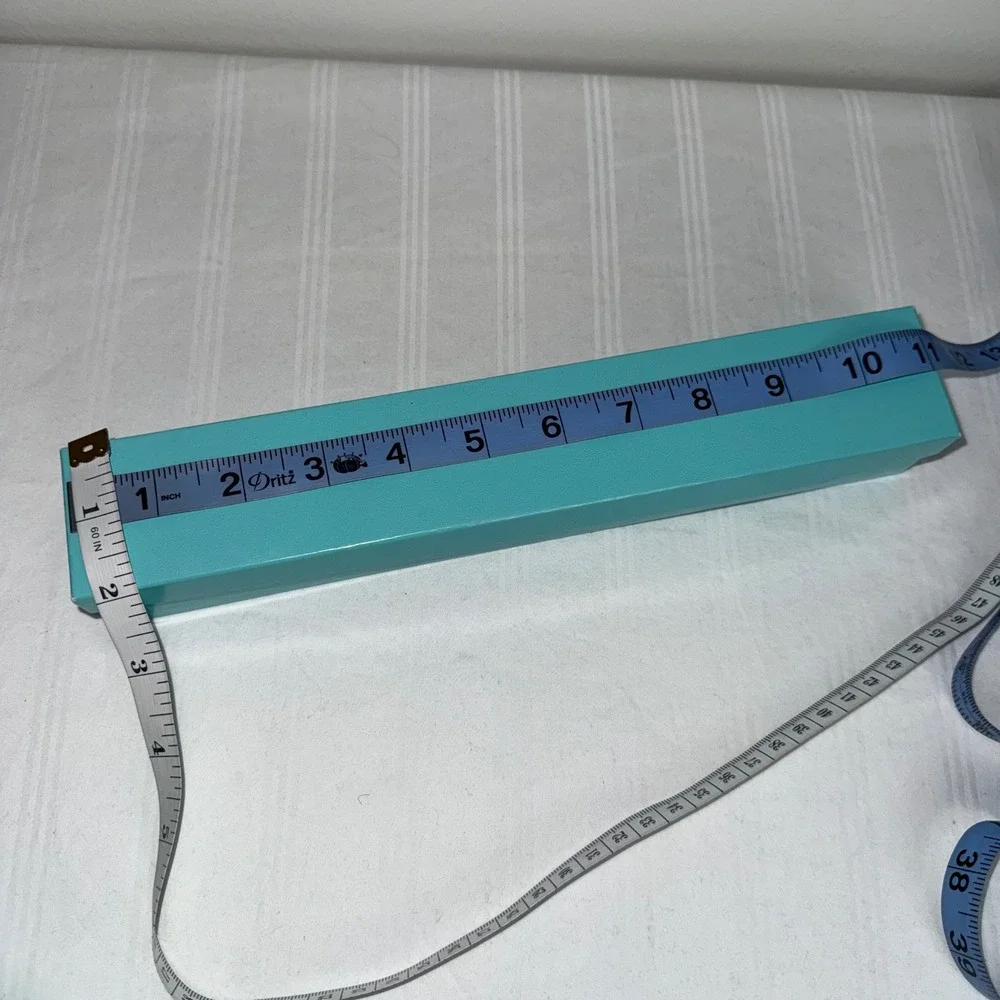 Tiffany & Co Signature Blue Long Gift Box Necklace WATCH BRACELET Jewelry Case